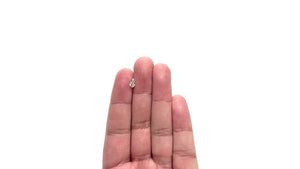 0.39ct 7.00x4.05x2.13mm VVS2 C3 Geo Pear Step Cut 🇿🇦 26109-08