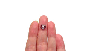 1.95ct 7.12x7.39x3.77mm Shield Portrait Cut Sapphire 22266-29
