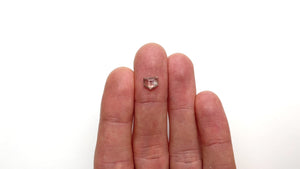 1.07ct 6.00x6.93x2.29mm Shield Portrait Cut Sapphire 22434-142