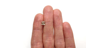 1.25ct 5.90x5.62x3.96mm VS1 C3 Cut Corner Square Step Cut 19915-01