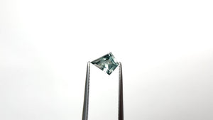 1.14ct 8.43x6.70x3.73mm Kite Step Cut Sapphire 23670-02