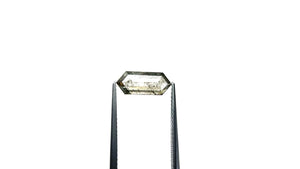 2.19ct 12.67x5.30x3.21mm Hexagon Rosecut 27538-55