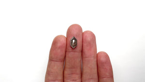 2.56ct 12.15x6.50x3.85mm Hexagon Rosecut 26782-11