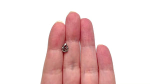 1.13ct 8.75x6.00x2.70mm Pear Rosecut 27225-04