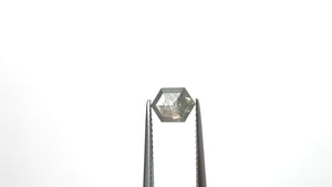 0.77ct 7.16x5.47x2.42mm Hexagon Rosecut 26782-36