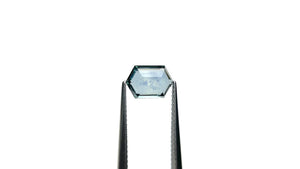 2.10ct 9.28x6.27x3.06mm Hexagon Rosecut Sapphire 22266-30