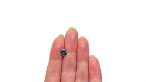 1.39ct 6.83x6.80x4.09mm Round Brilliant Sapphire 26524-15