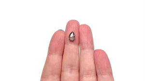 1.47ct 9.006.17x3.23mm Pear Rosecut 27542-01