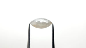 3.27ct 14.16x6.90x4.37mm Fancy White Marquise Double Cut 25483-01