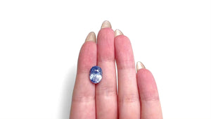 11.06ct 13.43x10.15x9.83mm Oval Brilliant Sapphire 28205-01