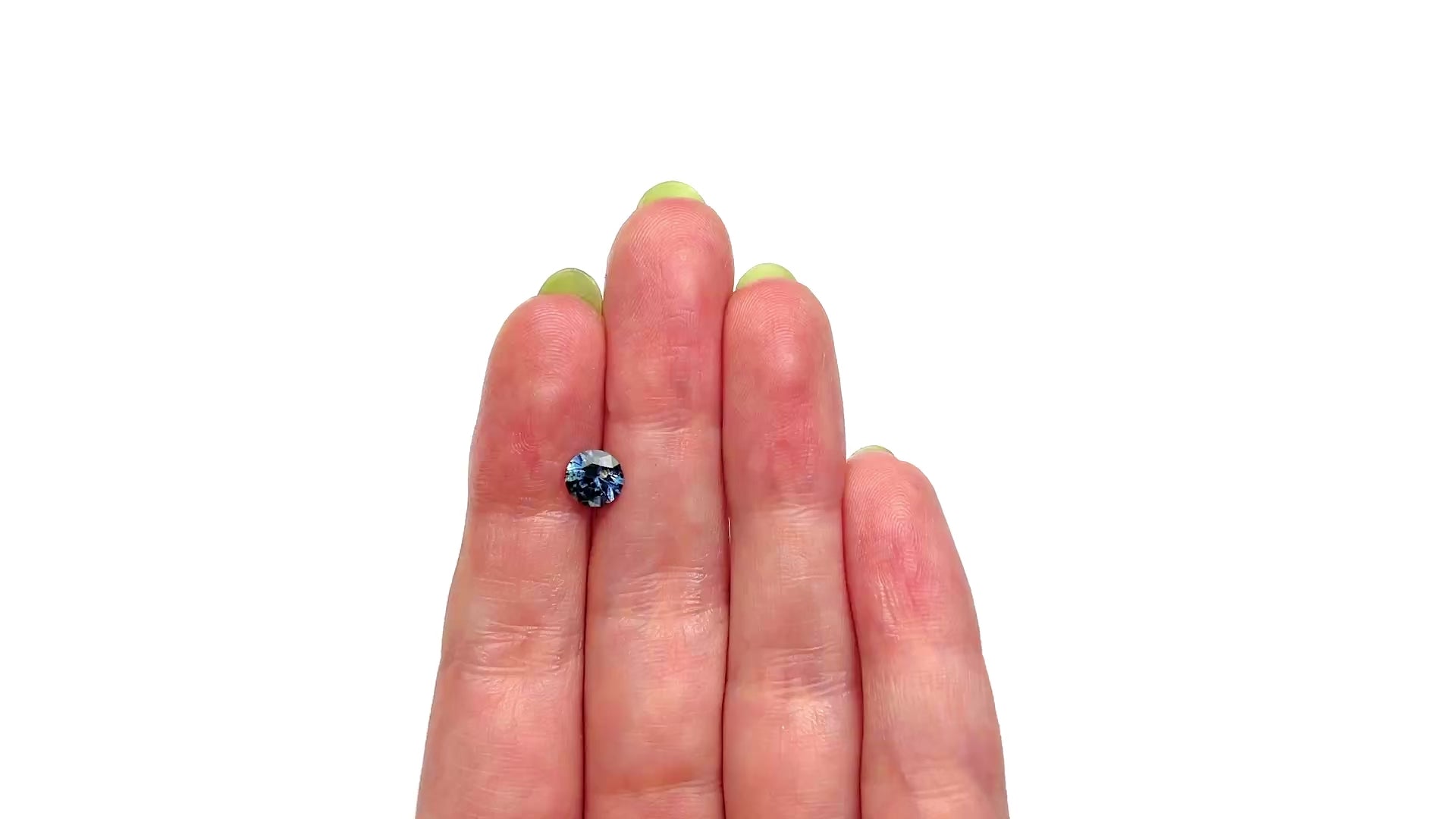1.03ct 6.13x6.11x3.85mm Round Brilliant Sapphire 26524-04
