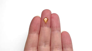 1.11ct 9.42x7.51x2.35mm Kite Rosecut Sapphire 22434-123