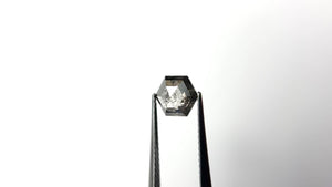 0.90ct 7.35x6.39x2.39mm Hexagon Rosecut 27538-67