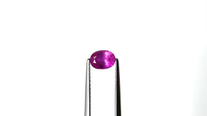 0.65ct 5.85x4.40x3.09mm Oval Brilliant Sapphire 27955-10