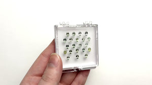 7.89cttw 21pc Oval Brilliant Sapphire Parcel 23666-02