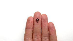 1.09ct 9.32x6.92x2.99mm Kite Rosecut 23850-07