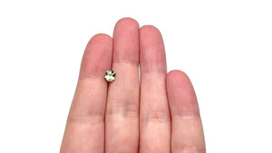 0.72ct 6.26x5.07x3.10mm Hexagon Step Cut Sapphire 27336-07