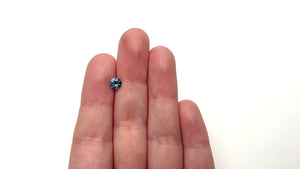 0.76ct 5.54x5.52x3.40mm Round Brilliant Sapphire 26134-09