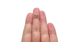0.61ct 6.39x6.39x1.68mm Round Rosecut Sapphire 22436-06