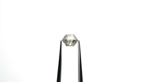 0.96ct 7.61x5.58x2.78mm Hexagon Rosecut 27227-11