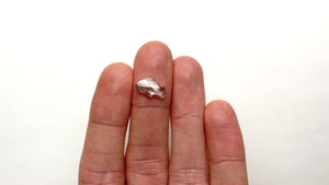 1.73ct 12.94x7.30x2.07mm Fish Rosecut 🇨🇦 24003-01