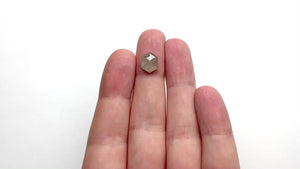 3.63ct 10.38x8.21x5.08mm Hexagon Step Cut 27223-01