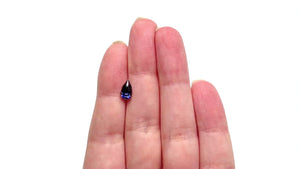 1.67ct 9.75x5.46x4.60mm Geo Pear Brilliant Sapphire 27427-01