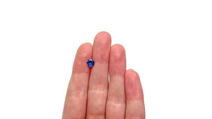 0.82ct 5.62x5.59x3.47mm Round Brilliant Sapphire 26532-07