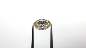 2.09ct 10.37x7.04x4.36mm VS1 C4 Oval Brilliant 27088-01