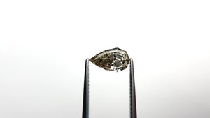 1.46ct 10.11x5.96x3.56mm VS1 C6 Geo Pear Step Cut 27082-03