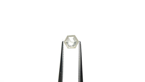 0.61ct 5.94x5.15x2.42mm Hexagon Rosecut 25457-25