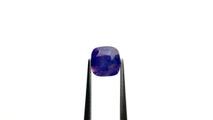 3.04ct 7.38x7.16x6.16mm Cushion Brilliant Sapphire 23529-01