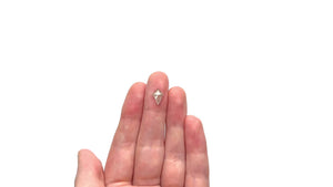 1.01ct 10.09x6.54x2.80mm Kite Rosecut 23884-01