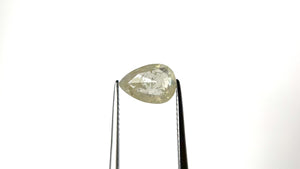 2.06ct 10.16x7.04x3.22mm Pear Rosecut 20915-01
