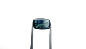 4.09ct 12.75x8.30x3.16mm Cushion Fantasy Cut Sapphire 27762-03