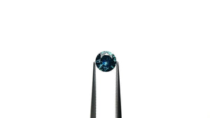 1.39ct 6.83x6.80x4.09mm Round Brilliant Sapphire 26524-15