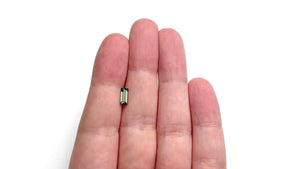 0.74ct 7.27x3.44x2.54mm Rectangle Step Cut Sapphire 27336-44