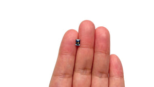 0.54ct 5.66x3.70x2.41mm Rectangle Step Cut Sapphire 23470-01
