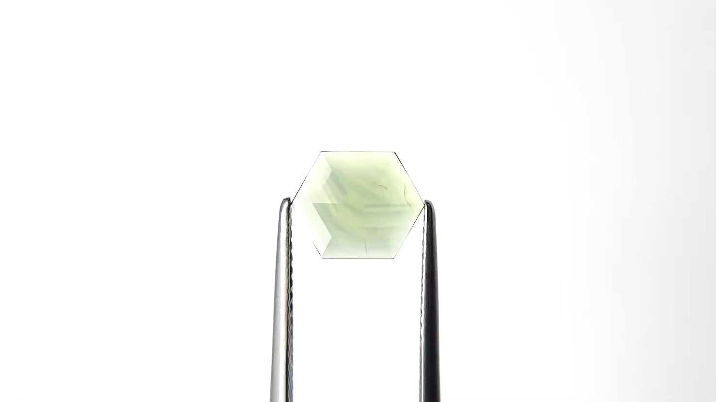 1.04ct 9.41x7.65x1.55mm Hexagon Rosecut Sapphire 22436-12