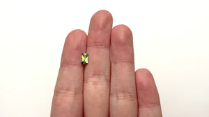 0.71ct 7.32x4.17x2.47mm Cut Corner Rectangle Step Cut Sapphire 27363-01