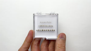 2.51cttw 30pc Champagne Round Brilliant Melee Parcel CHRDBR-01