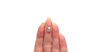 1.54ct 7.65x5.96x3.20mm Cut Corner Rectangle Rosecut 26294-44