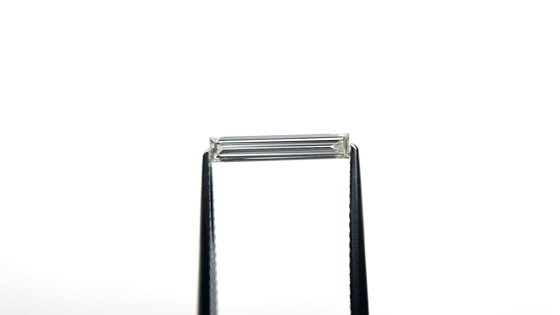 0.50ct 13.26x2.42x1.44mm Rectangle Step Cut 27410-01