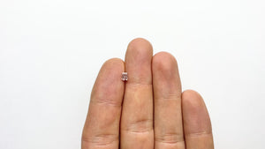 0.36ct 4.46x3.68x2.31mm GIA SI1 Fancy Orangy Pink Cut Corner Rectangle Brilliant 🇦🇺 24123-01