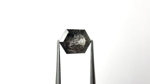 4.33ct 12.52x8.86x4.31mm Hexagon Rosecut 27554-01