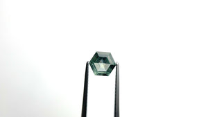 1.33ct 7.77x6.73x3.50mm Hexagon Step Cut Sapphire 24752-01