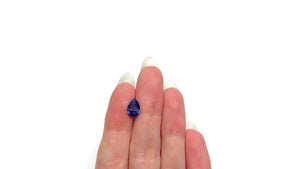 2.00ct 9.01x6.34x4.36mm Geo Pear Step Cut Sapphire 25865-01