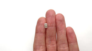 1.01ct 7.27x4.74x3.15mm SI1 K Cut Corner Rectangle Brilliant 27081-12