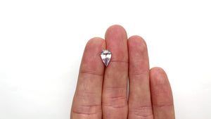2.54ct 11.17x7.56x4.37mm Shield Brilliant Cut Sapphire 26433-01