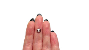 1.25ct 7.23x6.30x2.99mm Hexagon Rosecut 27230-15